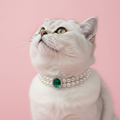 Pearl Cat Necklace — LUPARO